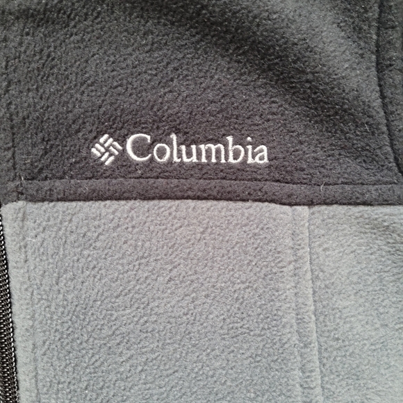 COLUMBIA Fleece Zip Down Jacket | size XXS - Picture 2 of 5